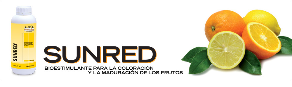 SUNRED<sup>®</sup> mejora el color y la uniformidad de maduración de los cítricos