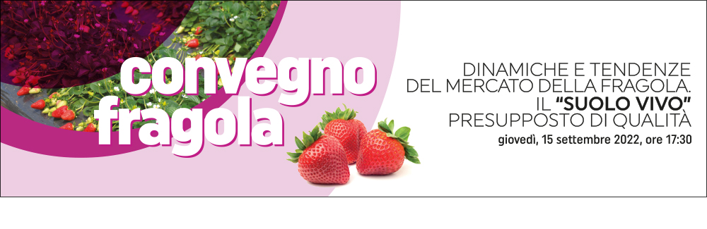 Convegno fragola: dinamiche, tendenze di mercato e nuove tecnologie